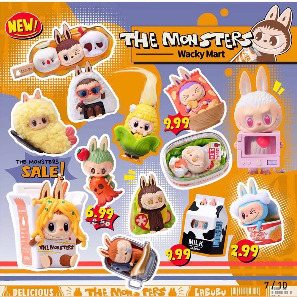 POP MART The Monsters Wacky Mart The Sandwich - Picture 2 of 11